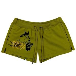 Ed Hardy Butterflies fleece Short
